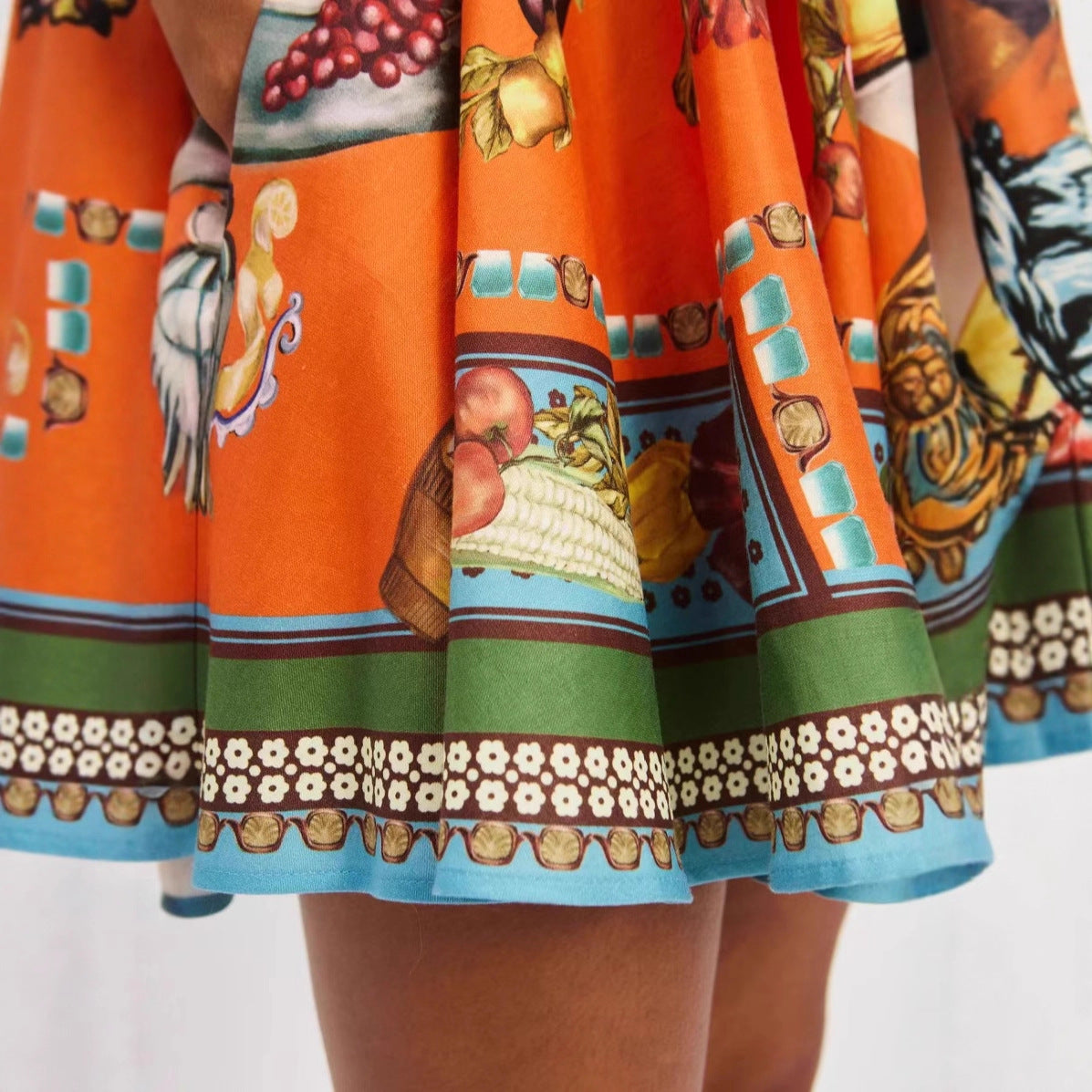 Elegant Linen Ruched Lace Up Dress
