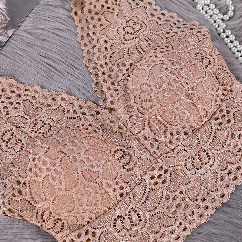 Large Size Tube Top Breathable Anti-glare Panties Underwear