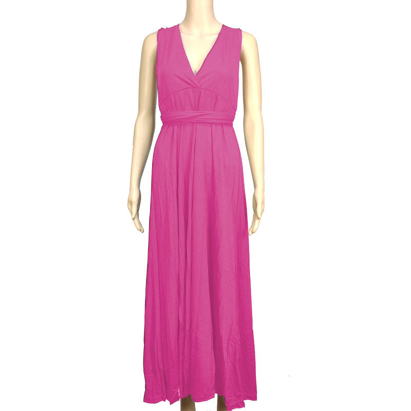 New Summer Stylish Cross-back Open-back Dress
