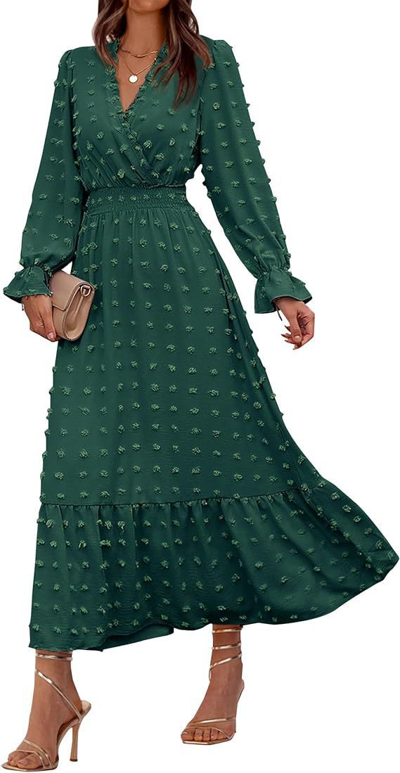 Elegant Cross-Border Fit-and-Flare Jacquard Dress