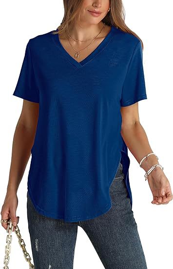 Women's Top Fashion Casual Short Sleeve