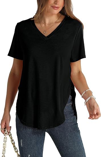 Women's Top Fashion Casual Short Sleeve