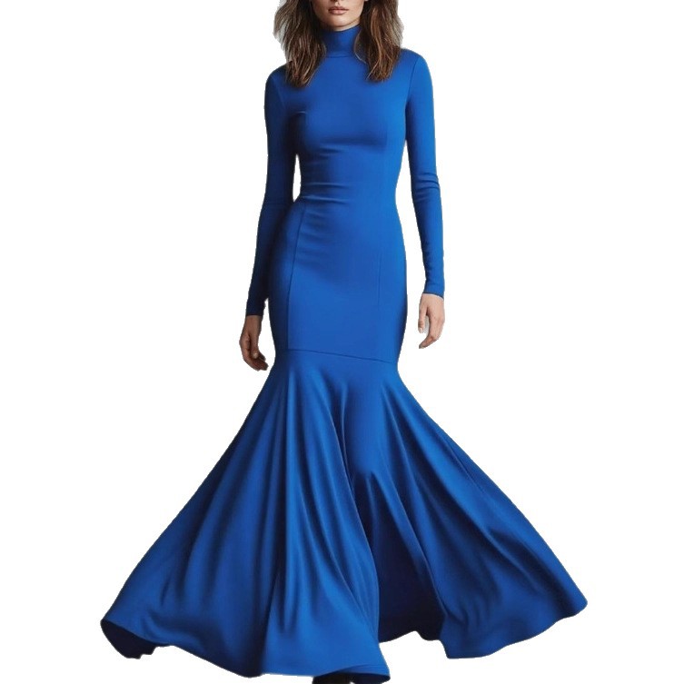 Elegant New Mermaid Dress In British Style
