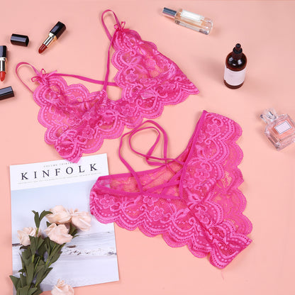 Personalized Women's Lace Split Underwear