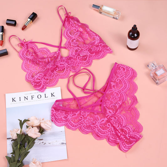 Personalized Women's Lace Split Underwear