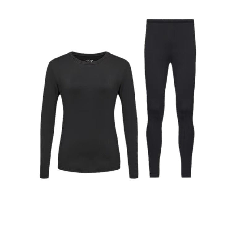 Ginger Heating Thermal Underwear High Elastic Slim Double-sided Brushed Long Johns