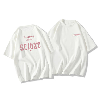 Women's Summer Loose Top T-shirt With Short Sleeves