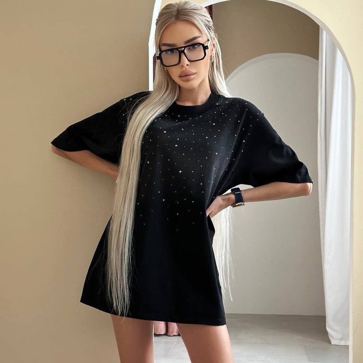 Urban Style All-matching Loose Thin Top Women