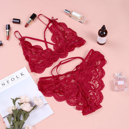 Personalized Women's Lace Split Underwear