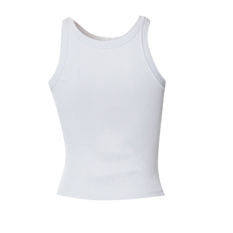 Sleeveless Spicy Girl Bottom Versatile Casual Tank Top