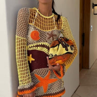 Crochet Mini Skirt