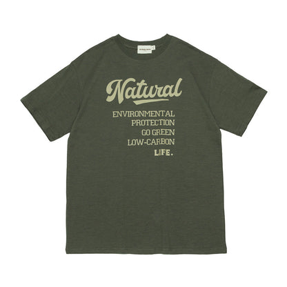 Letter Printed T-shirt Top Loose Couple