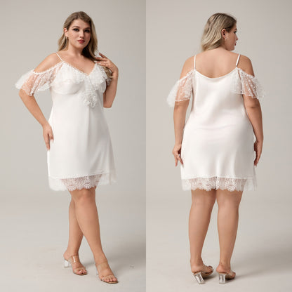 New Plus-Size Camisole Womens Nightdress