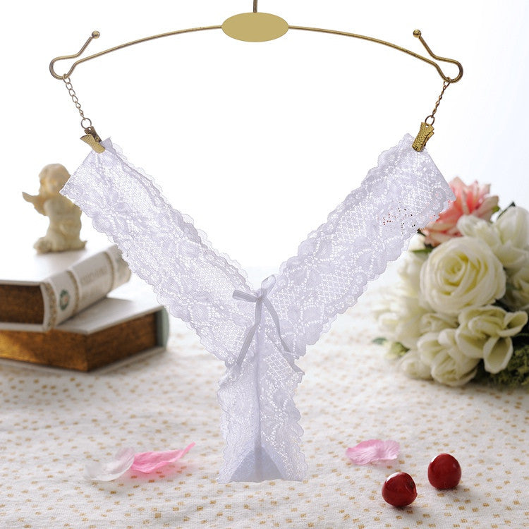 Transparent Underwear Women's Low Waist T-back Seamless Briefs