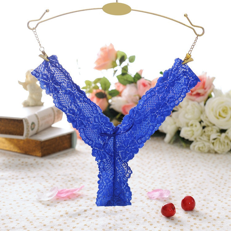 Transparent Underwear Women's Low Waist T-back Seamless Briefs