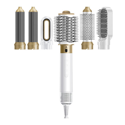 Electric Multifunctional For Curling Or Straightening Hairstyle Fluffy Shape Blowing Combs