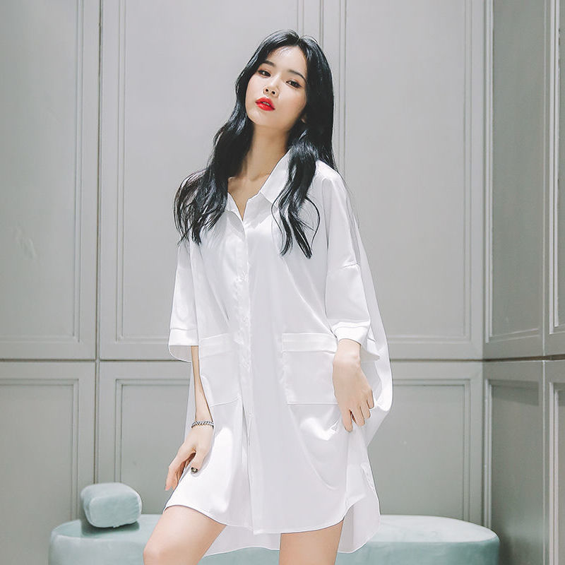 Pajamas Women's Chiffon Shirt Underwear Uniform