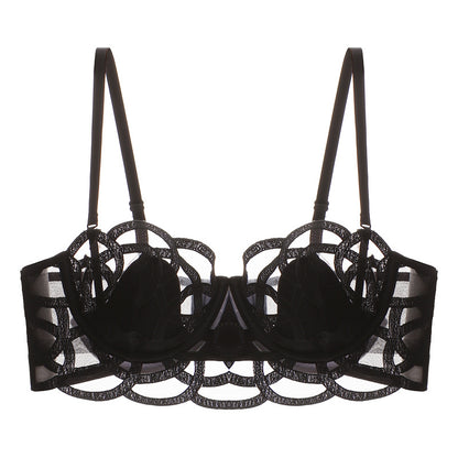 Women's Underwear Big Chest Small Push-up Thin