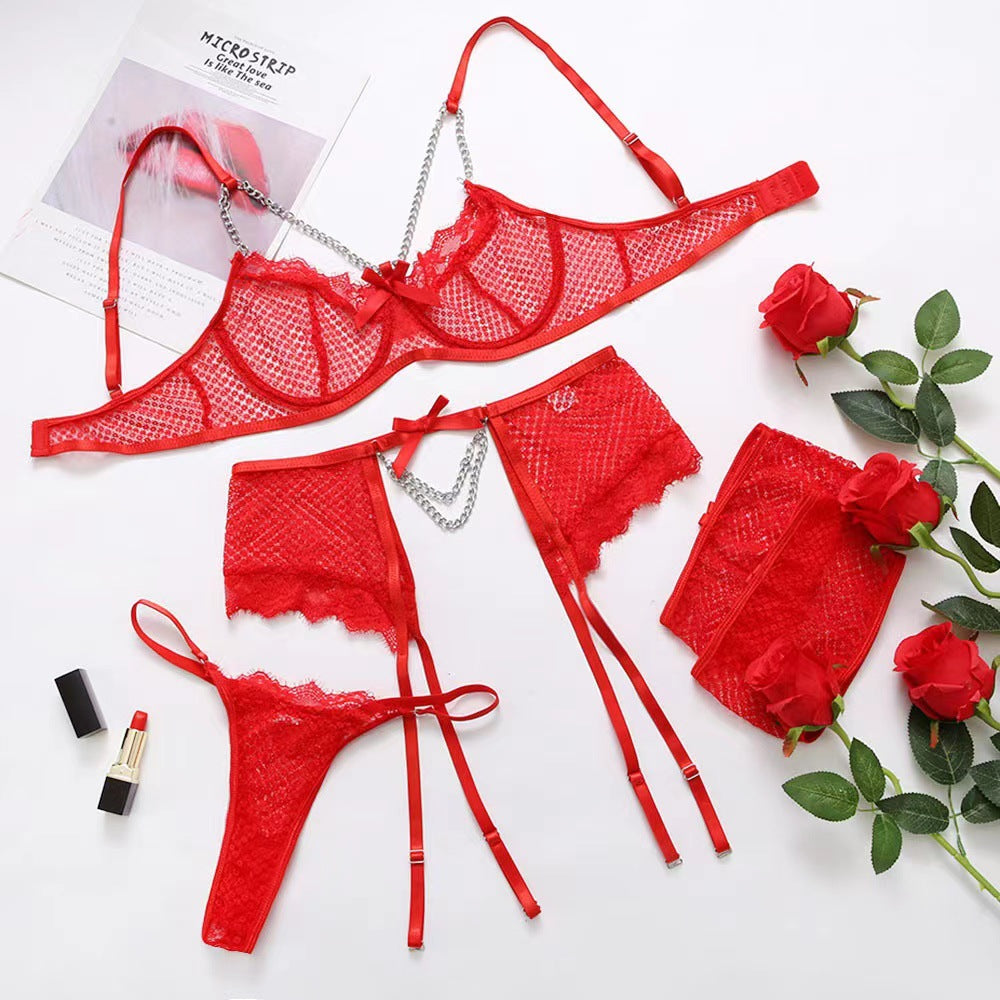 Women's Fashion Grid Stitching Underwear