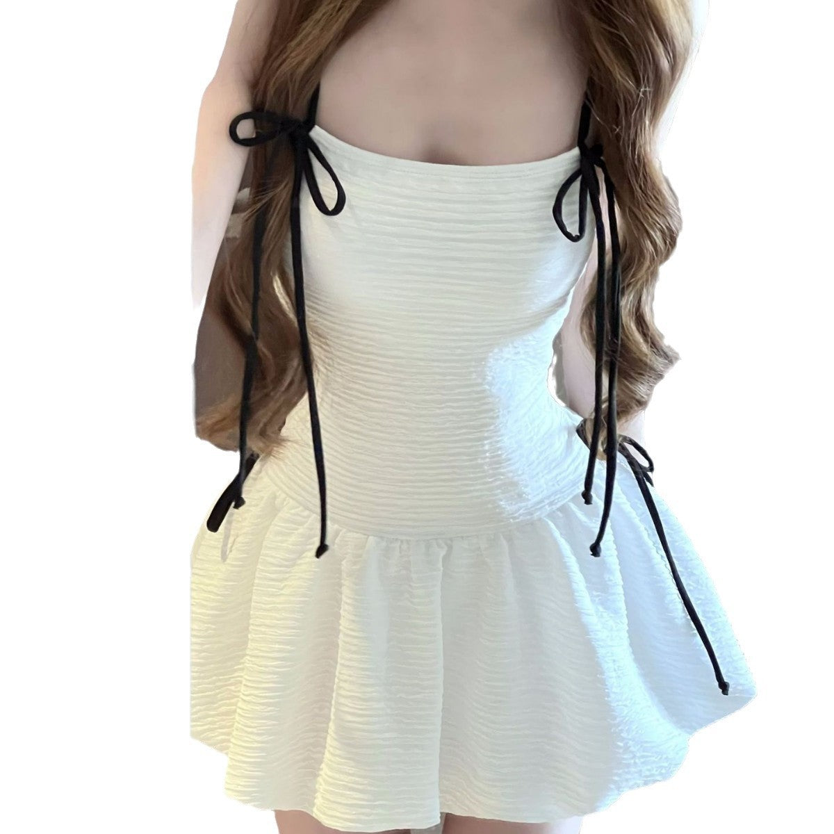 Stylish And Minimalist Halter Style Womens One Piece Swimsuit