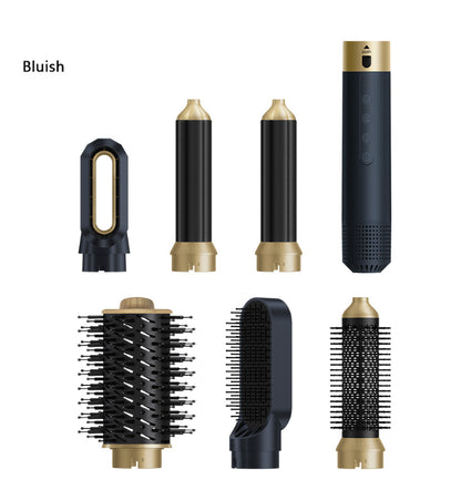 Electric Multifunctional For Curling Or Straightening Hairstyle Fluffy Shape Blowing Combs