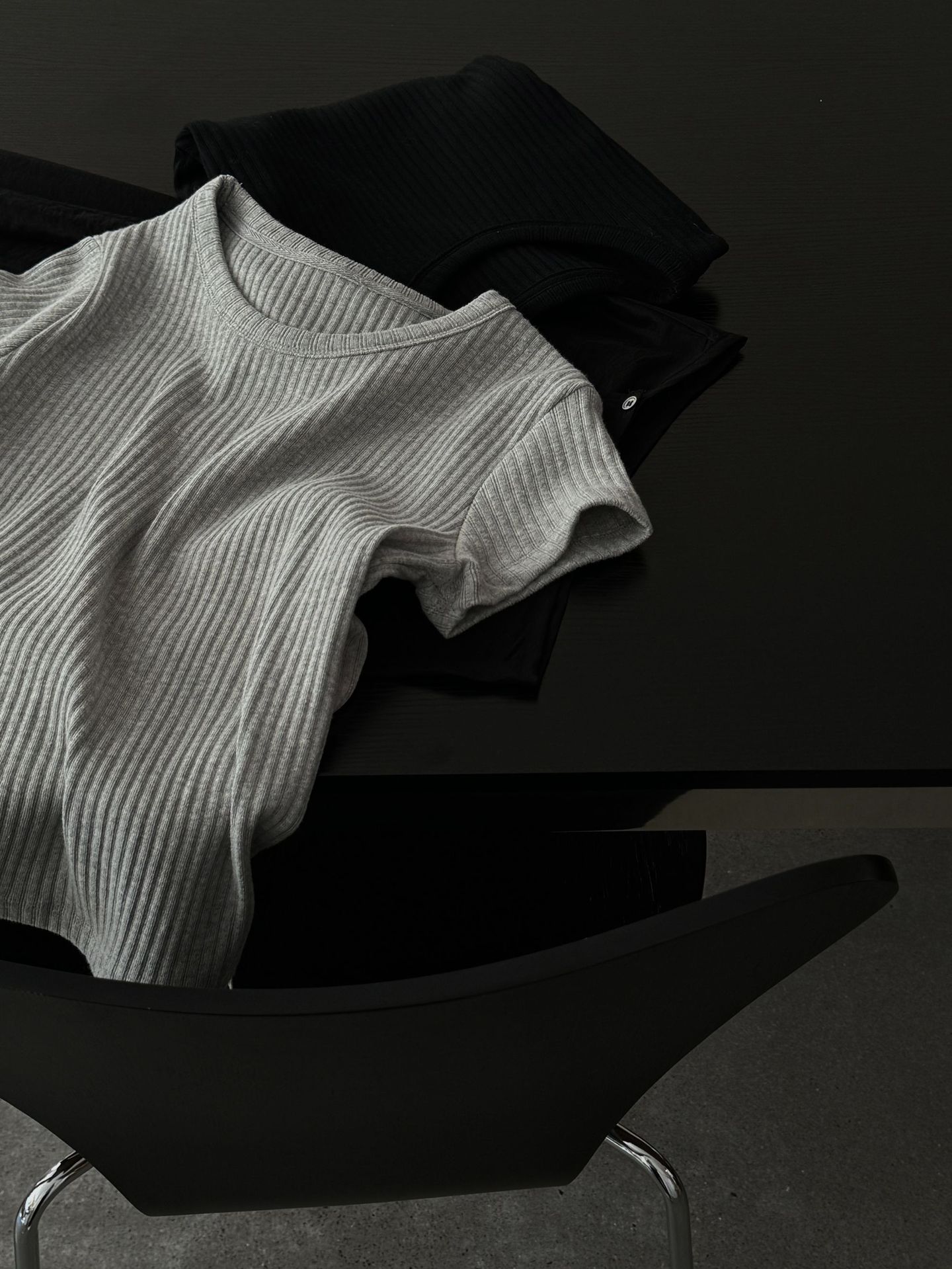 Women's Summer Round Neck Texture Short Sleeve T-shirt Top