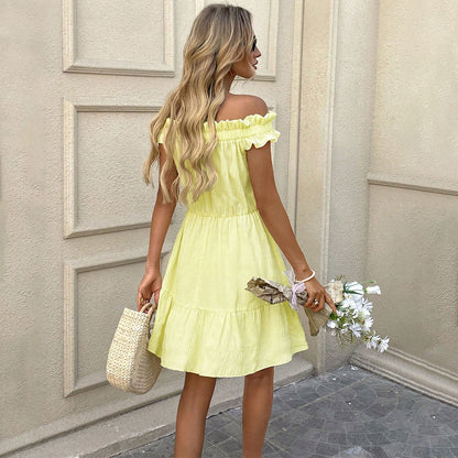New Summer Stylish Youthful And Sweet Mini Skirt