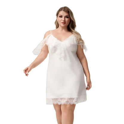 New Plus-Size Camisole Womens Nightdress