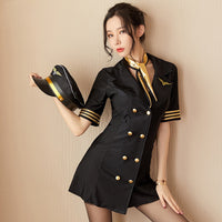 Underwear Stewardess Uniform Slim Fit Performance Set