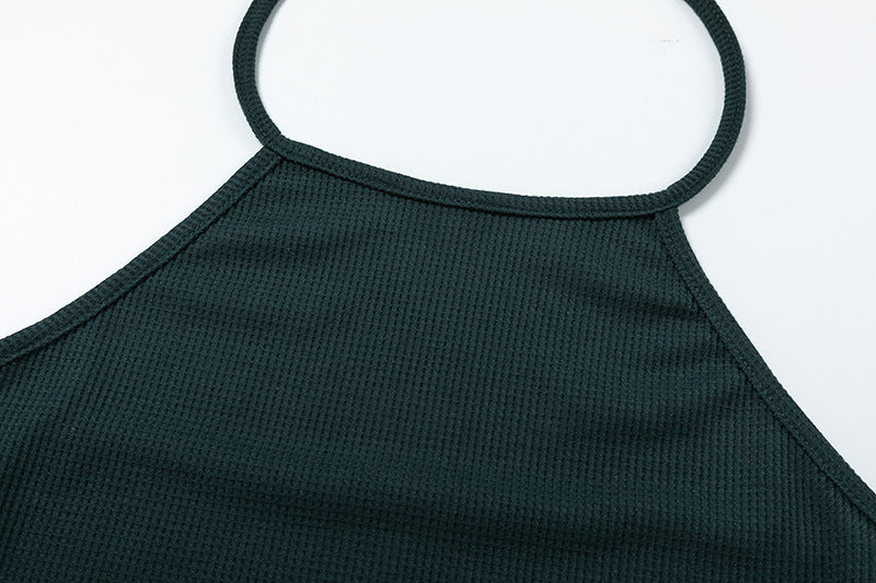 Womens Sexy Backless Split Dress From Europe And The US