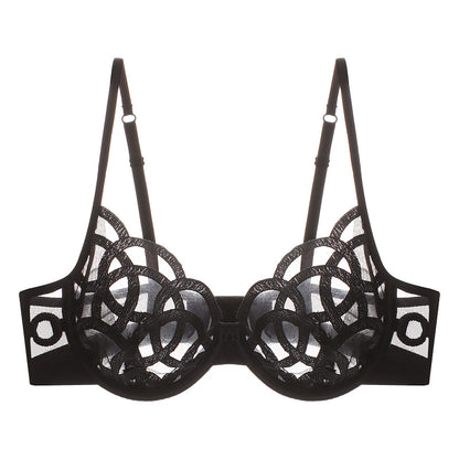 Women's Underwear Big Chest Small Push-up Thin