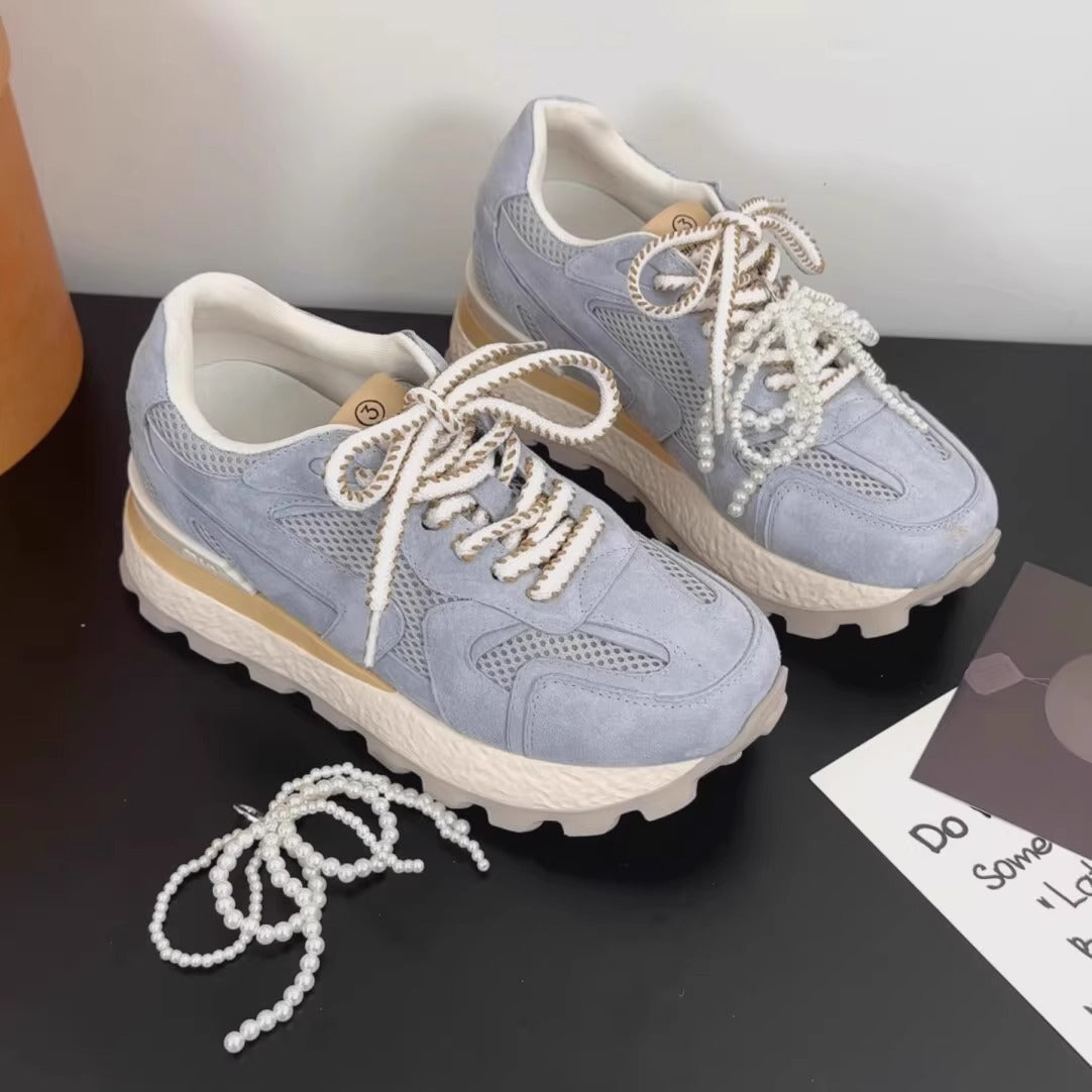 Niche Height Increasing Insole Cortez Platform Shoes