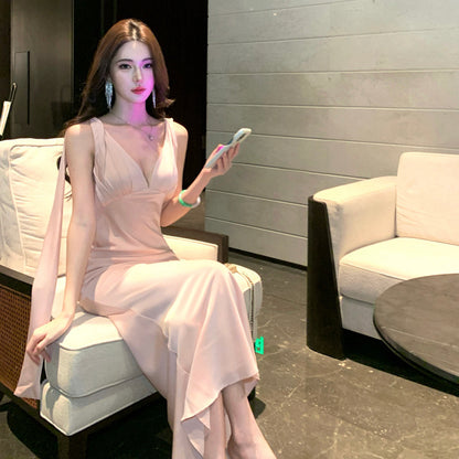 Satin Slip Dress For Women Autumn Season Pure And Alluring