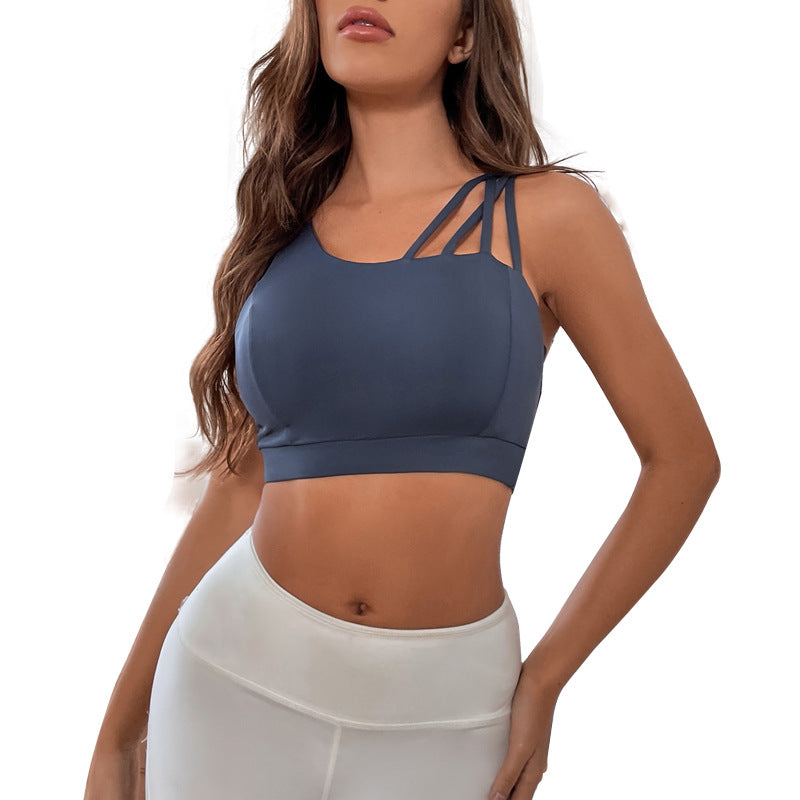 European And American Sports Underwear Yoga Beautiful Back Cross Bra